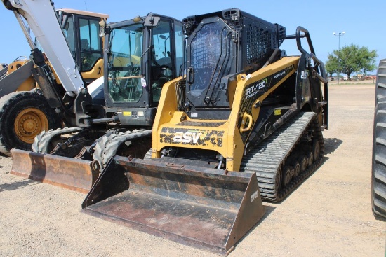Asv Posi Rt-120 Forestry Rubber Trak Skid Steer