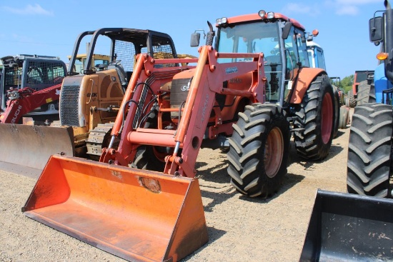 Kubota M125x C/A W/La1601s Ldr 4wd 6400hrs (We Do Not Guarantee Hours)