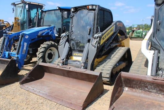 New Holland C345 C/A Rubber Track Skid Steer