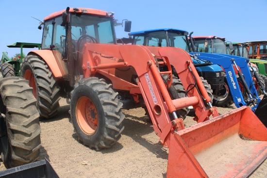 Kubota M135x W/ Loader & Bucket 4wd C/A 2580 Hours