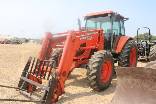 Kubota M1085 C/A 4wd W/La1601ldr And Forks