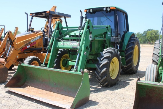 John Deere 6320 C/A 4wd W/Ldr And Bucket