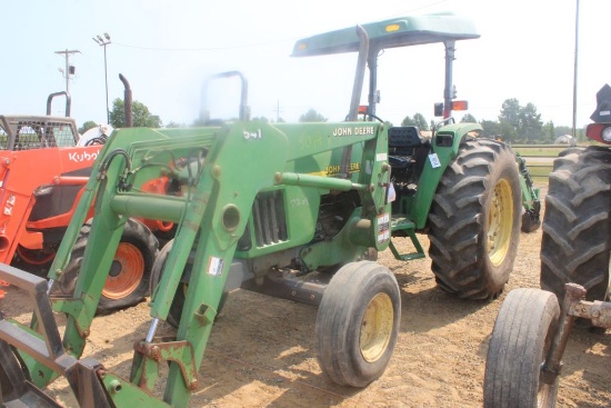 JOHN DEERE 5510 CANOPY SYNC SHUTTLE 541LDR W/BUCKET 2035HRS (WE DO NOT GUARANTEE HOURS)