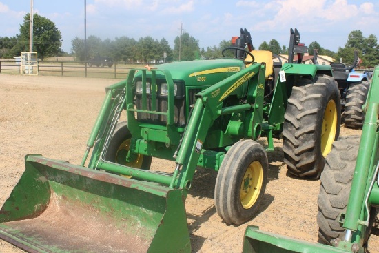 John Deere 5303 W/512ldr And Bucket, Rops 2wd 1434hrs (We Do Not Guarantee Hours)