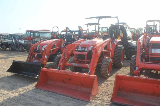 Kubota L2501 W/La526ldr And Bucket 4wd Canopy 118hrs (We Do Not Guarantee Hours)