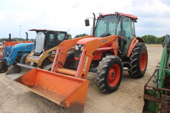 Kubota M9540 C/A 4wd W/Ldr And Bucket