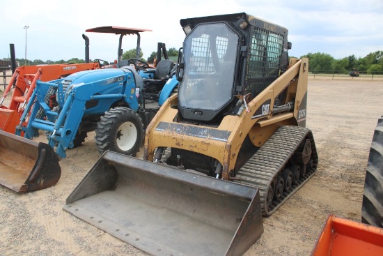 Cat 247b Skid Steer C/A Rubber Track W/1864.7hrs (We Do Not Guarantee Hours)