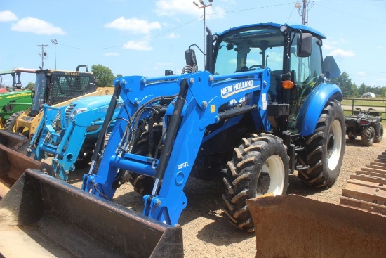 NEW HOLLAND POWER STAR C/A 4WD W/655TL LDR AND BUCKET 655HRS (WE DO NOT GUARANTEE HOURS)