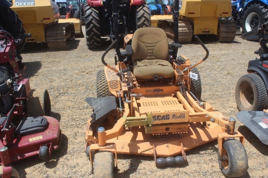 Kubota Turf Tiger Scag Diesel Zero Turn Mower W/Rops 1177.4hrs (We Do Not Guarantee Hours)