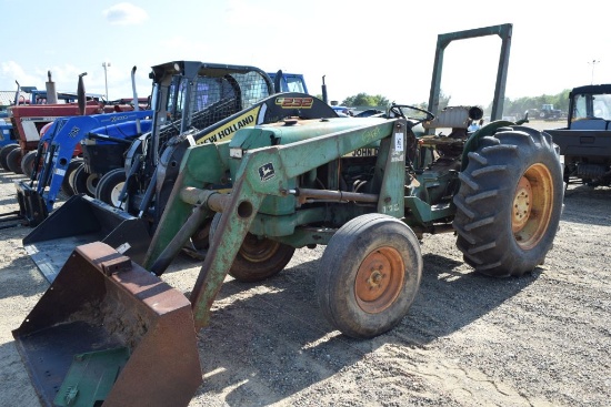John Deere 2040 Rops 2wd W/143ldr And Bucket