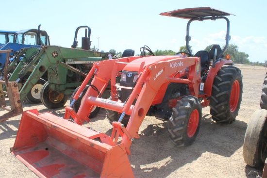 Kubota Mx5400 W/ Loader & Bucket 4wd Canopy 2547 Hours(We Do Not Guarantee Hours)