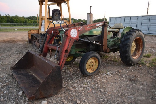 JOHN DEERE 1020 2WD W/LDR SALVAGE