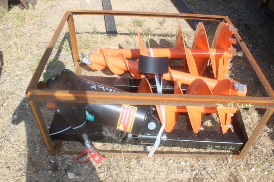 Skid Steer Post Hole Digger