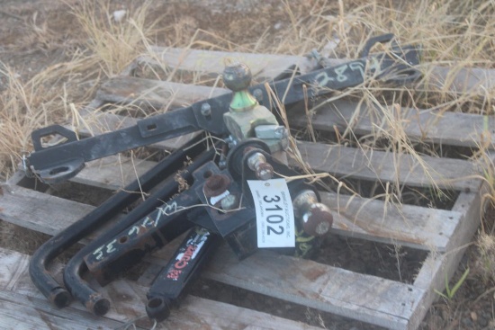 Camper Hitch W/Sway Bars And 30ft Hd Cord