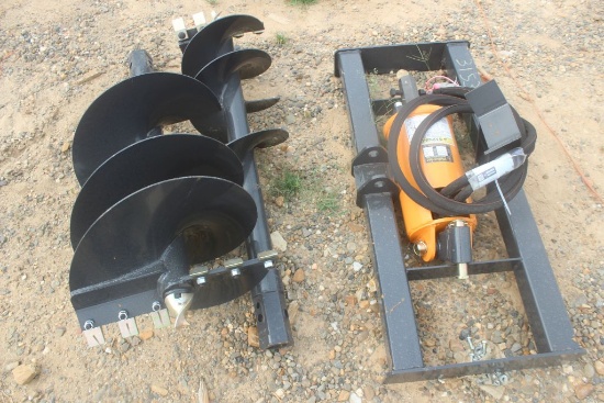 Skid Steer Auger Drive & Bit