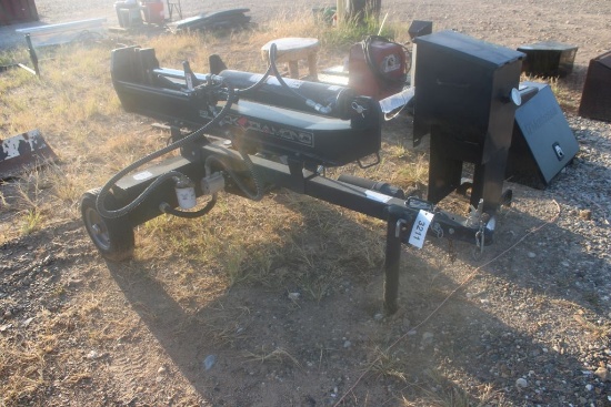 Log Splitter On Trailer