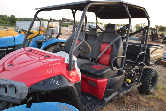 MAHINDRA SIDE BY SIDE 4 SEATER 4WD SALVAGE