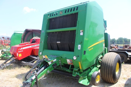 John Deere 560m Baler W/Monitor 1044 Bales
