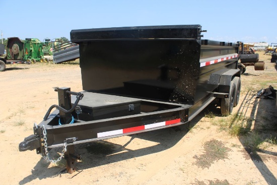 Bumper Pull Hydraulic Dump Bed Trailer