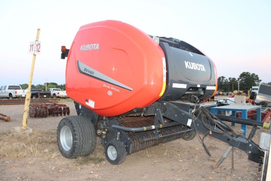 Kubota Silage Special Bv4160 Round Baler W/Monitor And Shaft