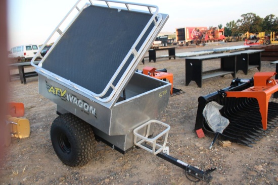 Bosski Atv Bumper Pull Wagon
