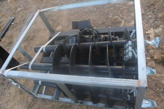 Post Hold Digger For Skid Steer