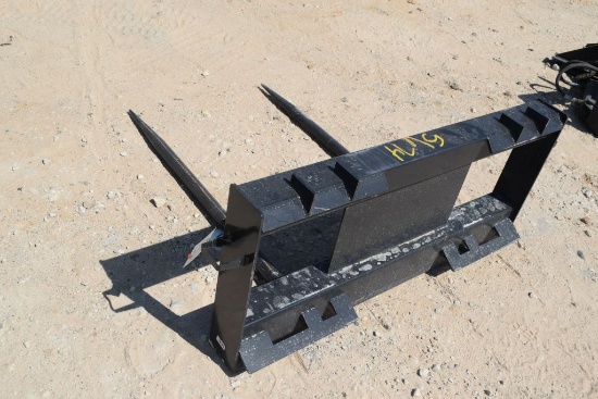 Skid Steer Hay Forks