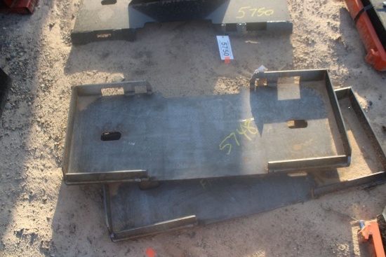 Skid Steer Blank Attachments