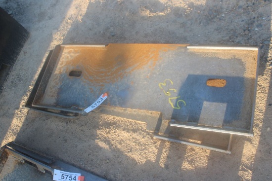 Skid Steer Blank Attachments