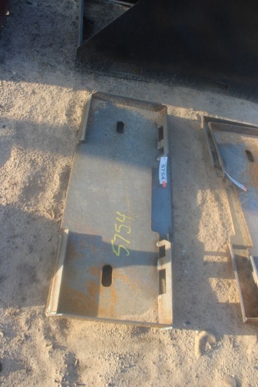 Skid Steer Blank Attachments