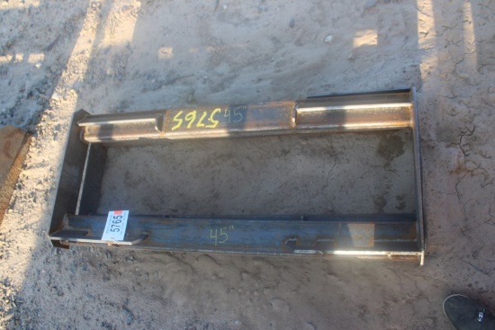 Skid Steer Blank Attachments