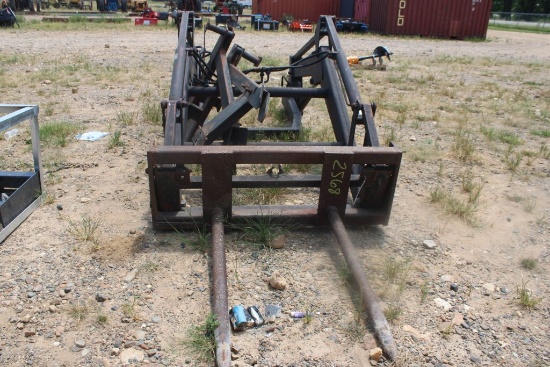 FRONT END LOADER W/ HAY FORKS & BRACKETS AND HAY SPEAR