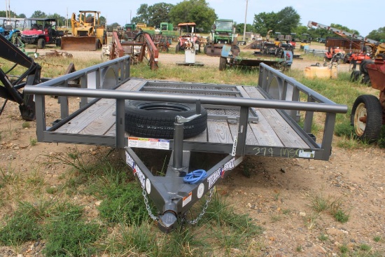 10ft Texas Bragg Bumper Pull Trailer W/Title