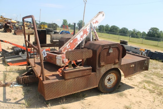 Bumper Pull Heavy Duty Welding Trailer