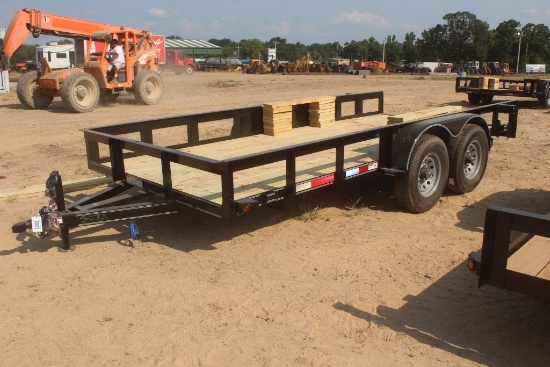 Shop Built Bumper Pull 16' Trailer W/7k Axles