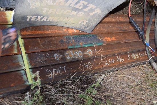 2X4 3/16 40FT SQUARE TUBING
