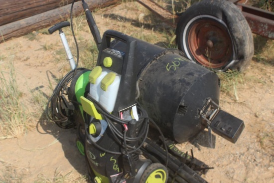 Deer Feeder And 2 Electric Pressure Washers