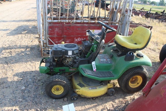 JOHN DEERE SALVAGE RIDING MOWER