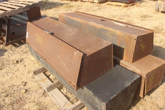 Pallet Of Diamon Plated Tool Boxes