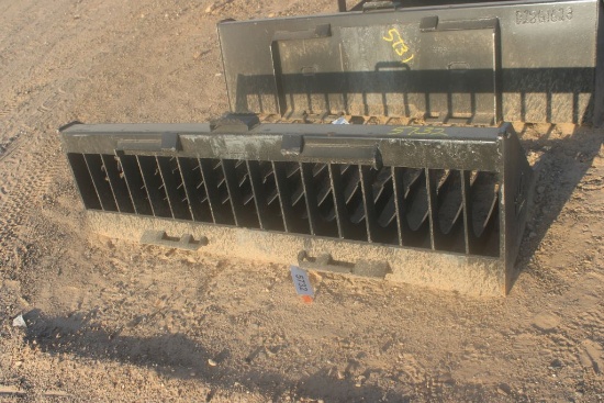Skid Steer 6' Rock Bucket