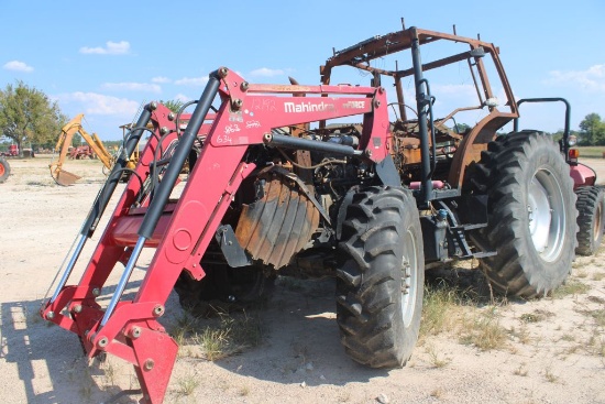 SALVAGE MAHINDRA 105S BURNT