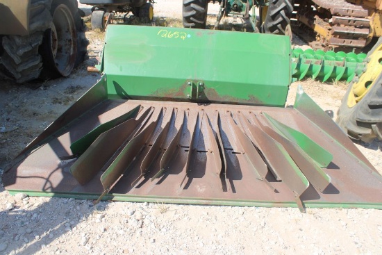 SALVAGE COMBINE SHREDDER/CHOPPER W/ JOHN DEERE AUGERS