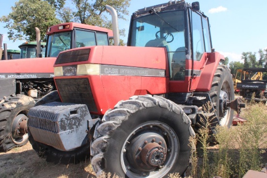 SALVAGE CASE INTERNATIONAL 7140 C/A 4WD TERP TRACTOR (HOLE IN BLOCK)