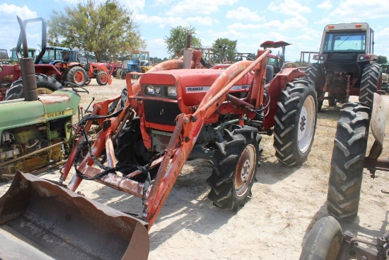 SALVAGE YANMAR YM4500D 4WD LDR W/BUCKET