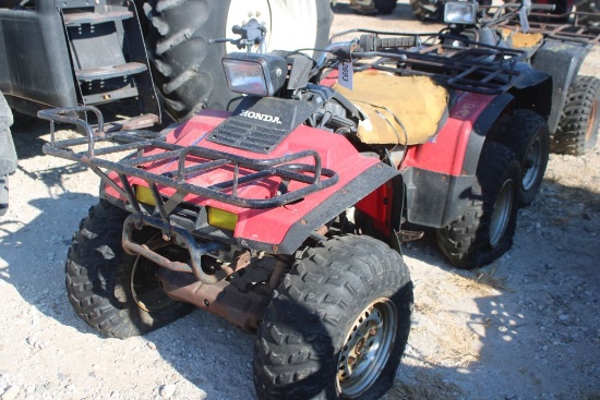 SALVAGE HONDA 4WHEELER