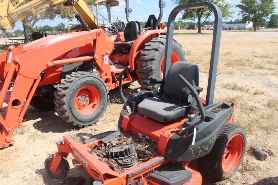 SALVAGE KUBOTA K-LIFT ZERO TURN MOWER