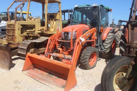 Salvage Kubota L3560 C/A 4wd W/L555 Ldr And Bucket