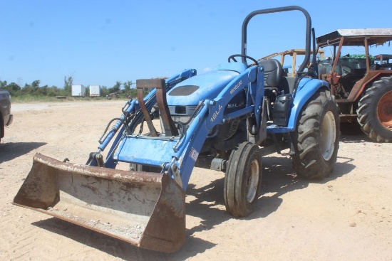 Salvage New Holland Tc-35 2wd Rops