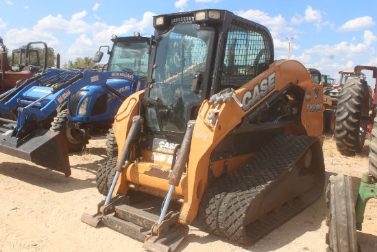 Salvage Case Tv388 Rubber Track Skid Steer C/A