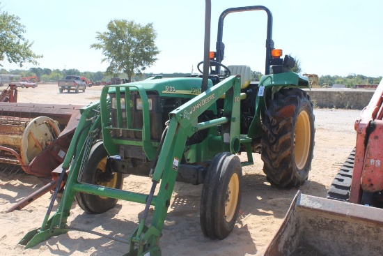 Salvage John Deere 5103 W/Ldr Rops